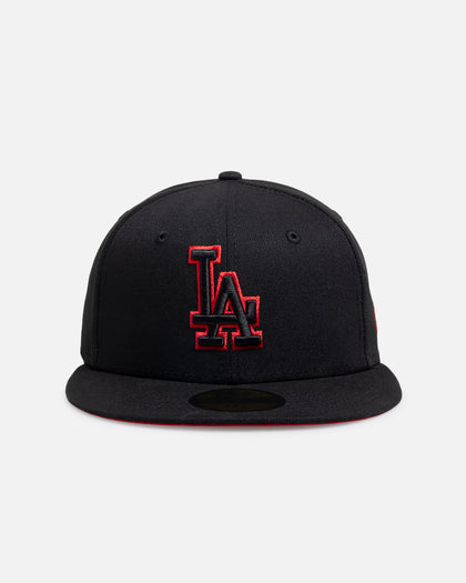 New Era Los Angeles Dodgers 'Black Pop' 59FIFTY Fitted Black