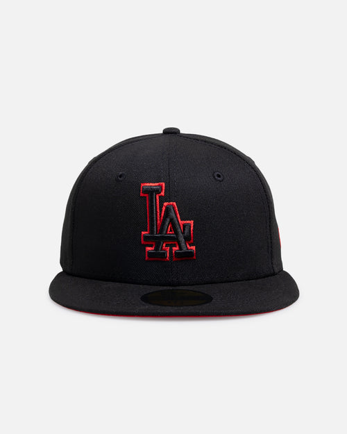 New Era Los Angeles Dodgers 'Black Pop' 59FIFTY Fitted Black