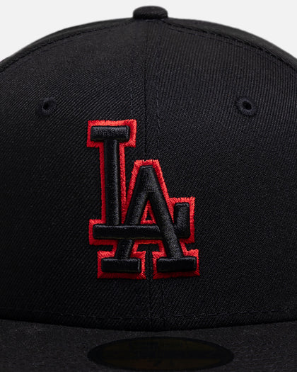 New Era Los Angeles Dodgers 'Black Pop' 59FIFTY Fitted Black