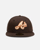 New Era Atlanta Braves 'Walnut' 59FIFTY Fitted Dark Brown
