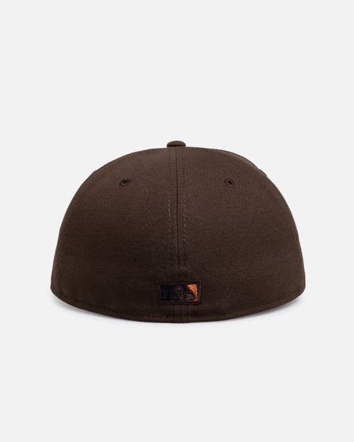 New Era Atlanta Braves 'Walnut' 59FIFTY Fitted Dark Brown