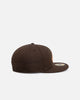 New Era Atlanta Braves 'Walnut' 59FIFTY Fitted Dark Brown