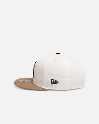 New Era Chicago White Sox 'Chrome Khaki' 59FIFTY Fitted White