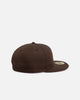 New Era Houston Astros 'Walnut' 59FIFTY Fitted Dark Brown