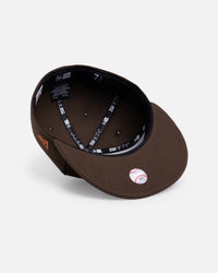 New Era Houston Astros 'Walnut' 59FIFTY Fitted Dark Brown