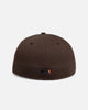 New Era Los Angeles Dodgers 'Walnut' 59FIFTY Fitted Dark Brown