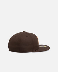 New Era Los Angeles Dodgers 'Walnut' 59FIFTY Fitted Dark Brown