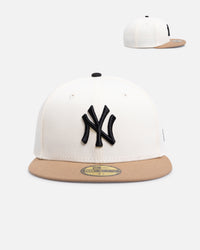 New Era New York Yankees 'Chrome Khaki' 59FIFTY Fitted White