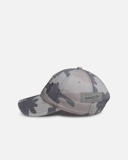 Mitchell & Ness Chicago Bulls 'Snow Camo' Dad Fit Strapback Snow Camo