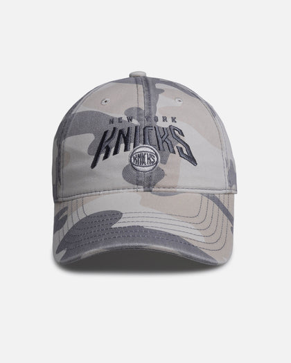 Mitchell & Ness New York Knicks 'Snow Camo' Dad Fit Strapback Snow Camo
