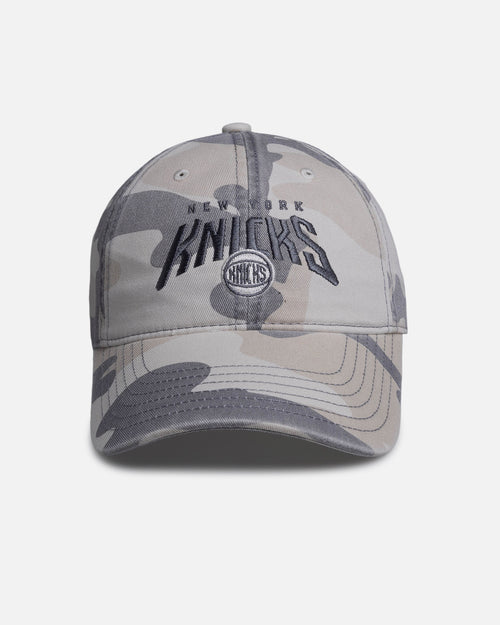 Mitchell & Ness New York Knicks 'Snow Camo' Dad Fit Strapback Snow Camo
