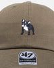 47 Brand French Bulldog Icon 47 Clean Up Strapback Green