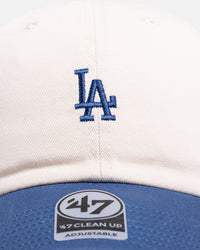 47 Brand Los Angeles Dodgers 'Two Tone' 47 Clean Up Strapback White/Blue
