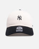 47 Brand New York Yankees 'Two Tone' 47 Clean Up Strapback White/Black