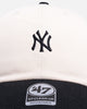 47 Brand New York Yankees 'Two Tone' 47 Clean Up Strapback White/Black