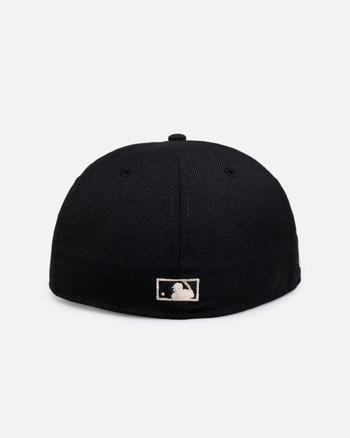 New Era Atlanta Braves 'Wool' 59FIFTY Fitted Black
