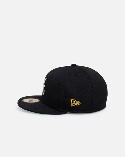 New Era Atlanta Braves 'Wool' 59FIFTY Fitted Black