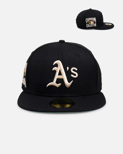 New Era Oakland Athletics 'Wool' 59FIFTY Fitted Black