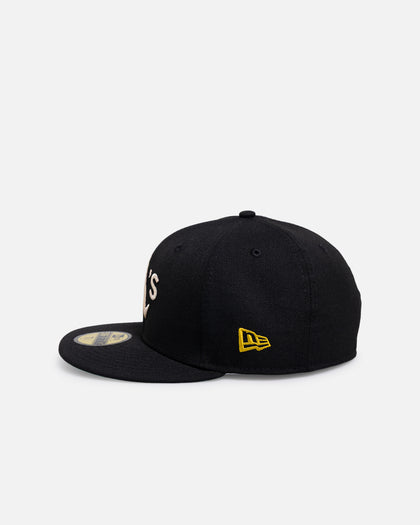 New Era Oakland Athletics 'Wool' 59FIFTY Fitted Black