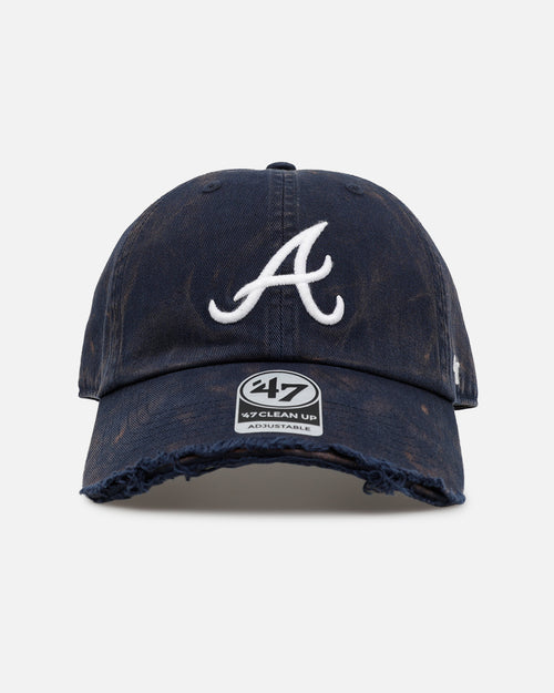 47 Brand Atlanta Braves 47 Clean Up Strapback OTC