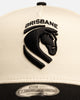 New Era Brisbane Broncos 'Chrome Black' 9FORTY A-Frame Snapback White/Black