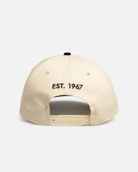 New Era Cronulla-Sutherland Sharks 'Chrome Black' 9FORTY A-Frame Snapback White/Black