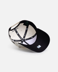 New Era Gold Coast Titans 'Chrome Black' 9FORTY A-Frame Snapback White/Black