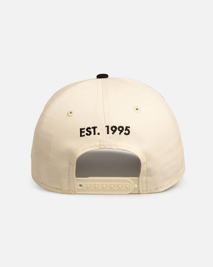 New Era New Zealand Warriors 'Chrome Black' 9FORTY A-Frame Snapback White/Black