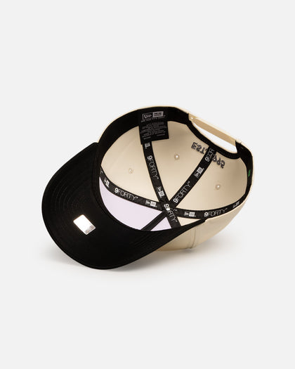 New Era New Zealand Warriors 'Chrome Black' 9FORTY A-Frame Snapback White/Black