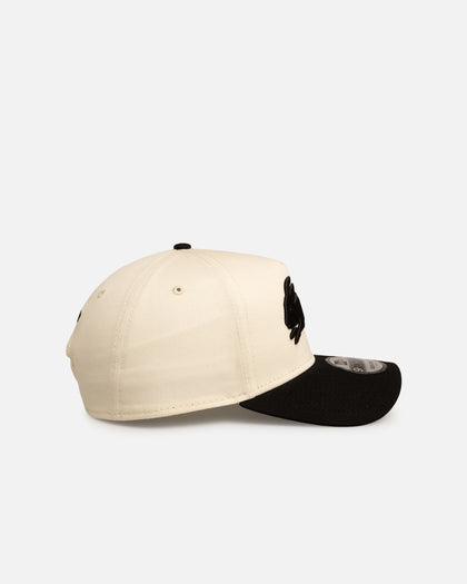 New Era South Sydney Rabbitohs 'Chrome Black' 9FORTY A-Frame Snapback White/Black