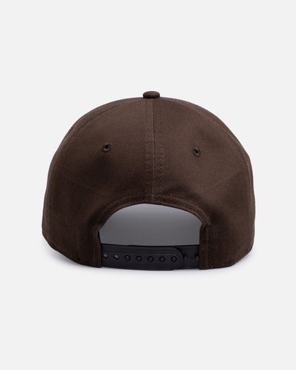 New Era Los Angeles Dodgers 'Walnut Navy' 9FORTY A-Frame Snapback Brown/Blue