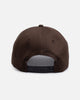 New Era Los Angeles Dodgers 'Walnut Navy' 9FORTY A-Frame Snapback Brown/Blue
