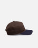 New Era Los Angeles Dodgers 'Walnut Navy' 9FORTY A-Frame Snapback Brown/Blue