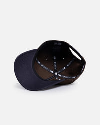 New Era Los Angeles Dodgers 'Walnut Navy' 9FORTY A-Frame Snapback Brown/Blue