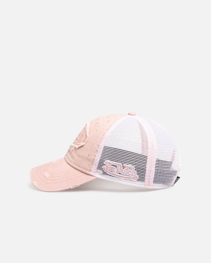 Von Dutch Glitz Trucker Strapback Pink