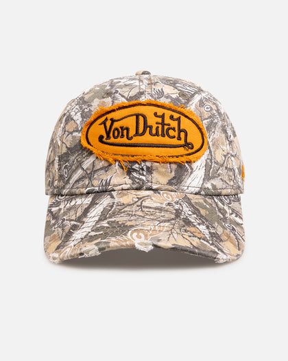 Von Dutch Worn Camo Strapback Real Tree Camo