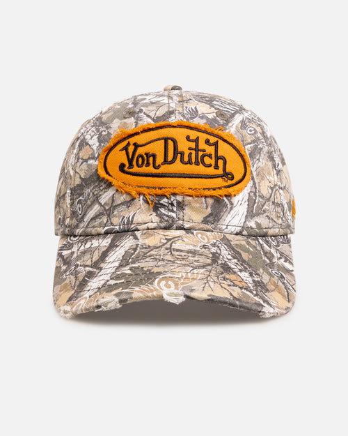 Von Dutch Worn Camo Strapback Real Tree Camo
