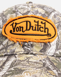 Von Dutch Worn Camo Strapback Real Tree Camo