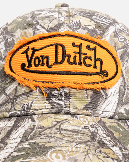 Von Dutch Worn Camo Strapback Real Tree Camo
