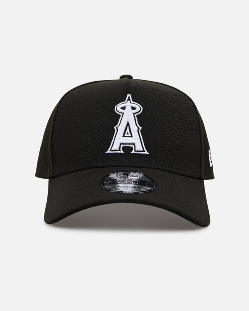 New Era Los Angeles Angels 'Black' 9FORTY A-Frame Snapback Black/White