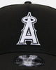 New Era Los Angeles Angels 'Black' 9FORTY A-Frame Snapback Black/White