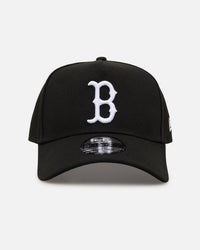 New Era Boston Red Sox 'Black' 9FORTY A-Frame Snapback Black/White
