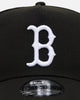New Era Boston Red Sox 'Black' 9FORTY A-Frame Snapback Black/White