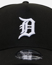 New Era Detroit Tigers 'Black' 9FORTY A-Frame Snapback Black/White