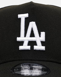 New Era Los Angeles Dodgers 'Black And White' 9FORTY A-Frame Snapback Black/White