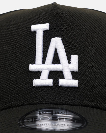 New Era Los Angeles Dodgers 'Black And White' 9FORTY A-Frame Snapback Black/White