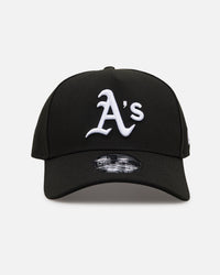 New Era Oakland Athletics 'Black' 9FORTY A-Frame Snapback Black/White