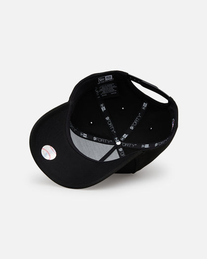 New Era Oakland Athletics 'Black' 9FORTY A-Frame Snapback Black/White