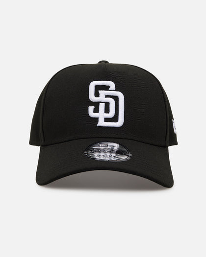 New Era San Diego Padres 'Black' 9FORTY A-Frame Snapback Black/White