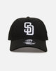 New Era San Diego Padres 'Black' 9FORTY A-Frame Snapback Black/White